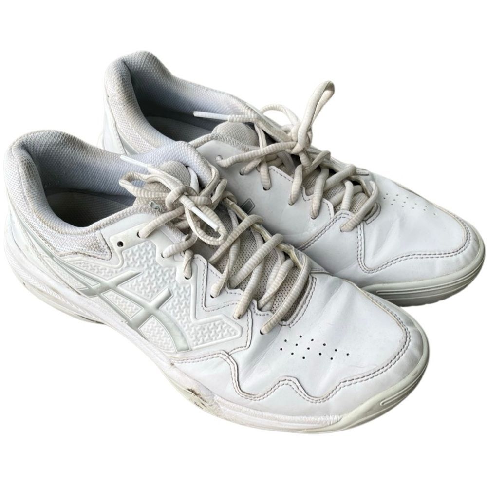 ASICS Gel-Dedicate 7 Women’s Tennis Shoes White Silver Size 10